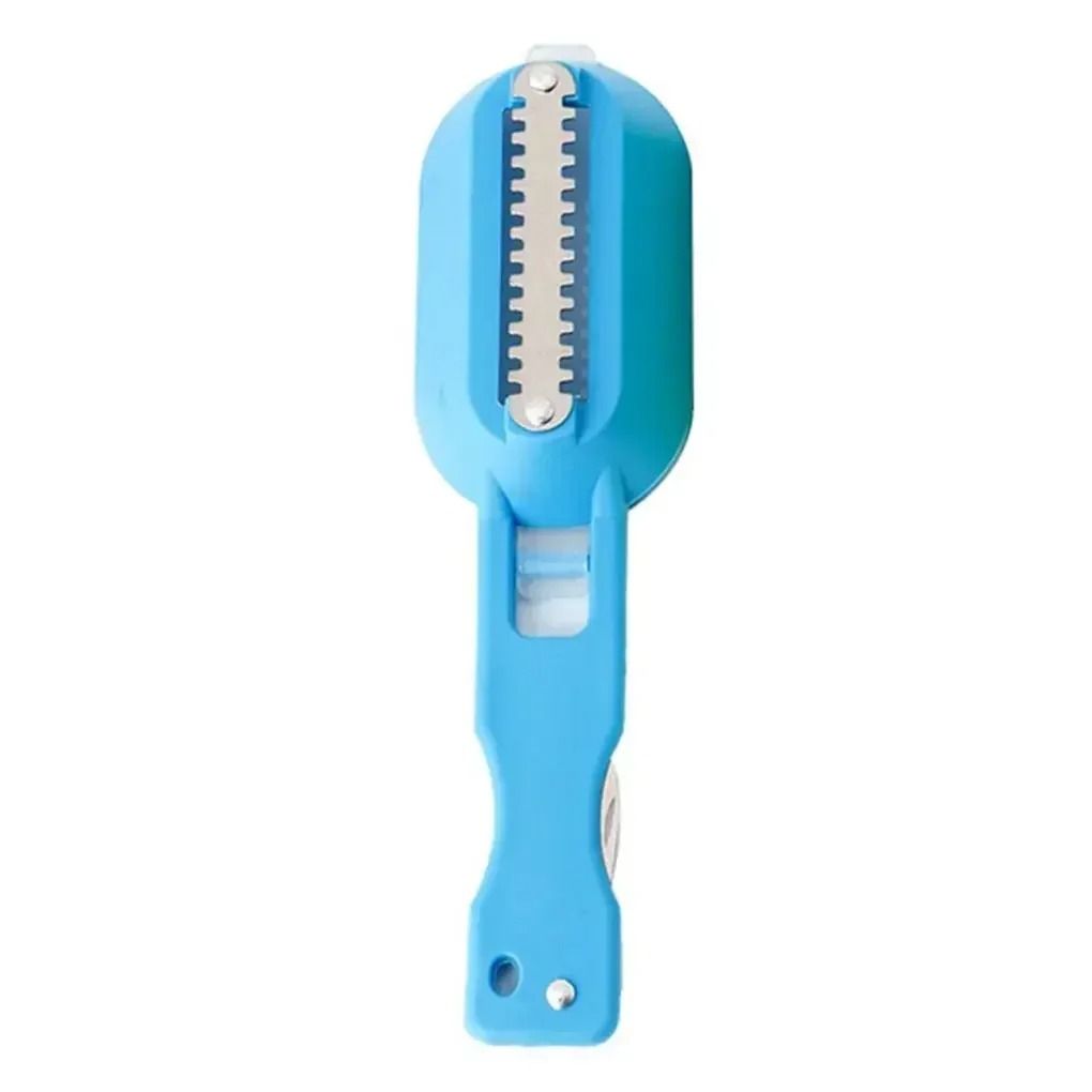 Premium Stainless Steel Fish Scaler & Gutting Tool for Fast Seafood Cleaning