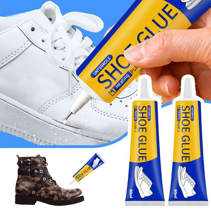 Super Strong Waterproof Shoe Glue - 2oz Universal Adhesive for Sneakers, Boots & Leather Repairs
