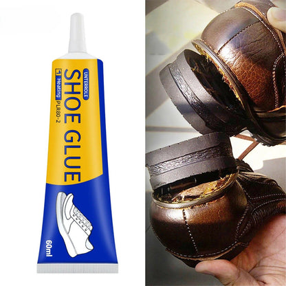 Super Strong Waterproof Shoe Glue - 2oz Universal Adhesive for Sneakers, Boots & Leather Repairs