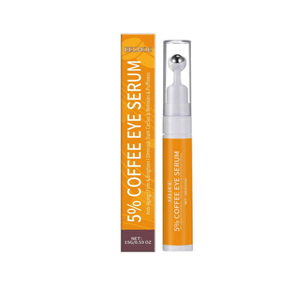 Premium Coffee Eye Serum – Moisturizing & Firming Under Eyes Skin Care with Collagen & Vitamin E