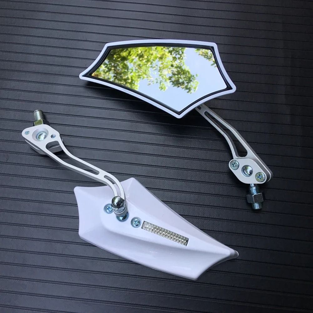 Motorcycle Rearview Mirror Pair for Suzuki, Yamaha, BMW – Universal Fit ATV Off-Road Motorbike Accessories