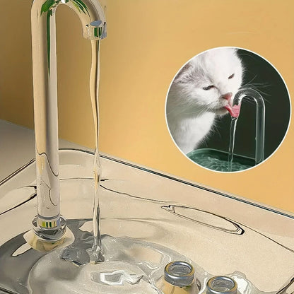 Ultra-Quiet Smart Automatic Cat Water Fountain with 1.5L Capacity and Recirculating Filtration