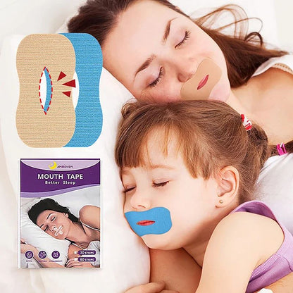 Anti-Snoring Sleep Strips Sticker – Gentle Mouth Seal Tape to Stop Snoring & Improve Sleep