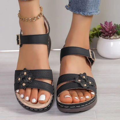 High-Quality Summer Casual Wedge Sandals with Arch Support