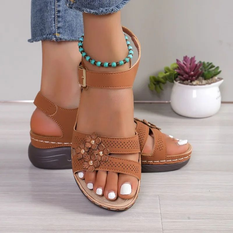 High-Quality Summer Casual Wedge Sandals with Arch Support
