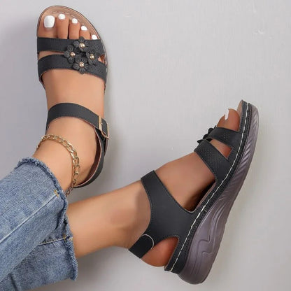 High-Quality Summer Casual Wedge Sandals with Arch Support
