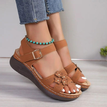 High-Quality Summer Casual Wedge Sandals with Arch Support