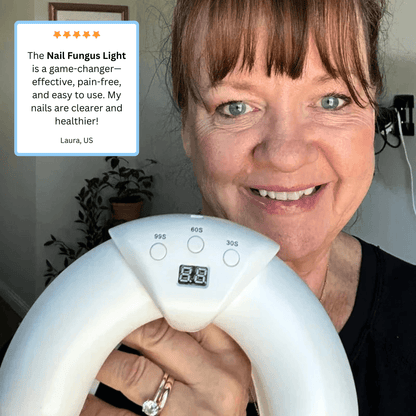 Nail Fungus Laser Treatment Device – Light Therapy for Toenail Fungus & At-Home Fungal Nail Care Solution