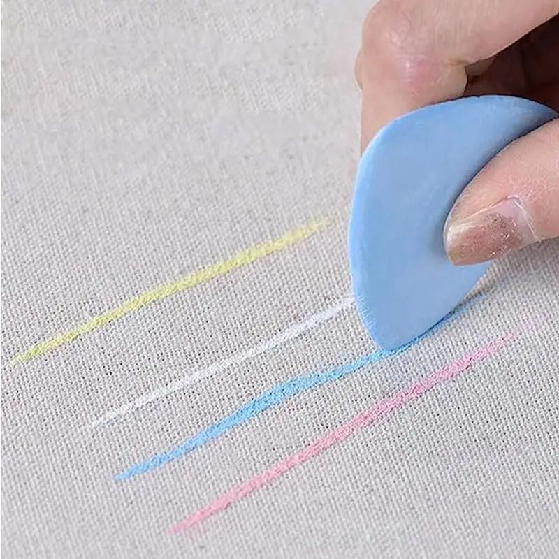 Colorful Fabric Tailors Chalk, Erasable Sewing Chalk for Precise Marking