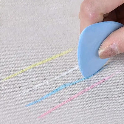Colorful Fabric Tailors Chalk, Erasable Sewing Chalk for Precise Marking