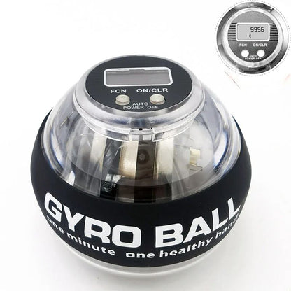 Auto Counter Gyro Ball Wrist Power Ball, Strengthen Arm Gym Workout with Forearm Gyro Trainer