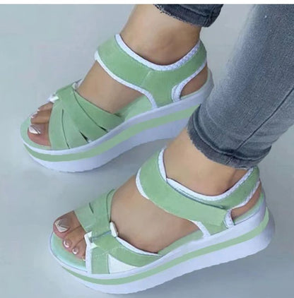 Lightweight Outdoor Platform Sandals for Casual & Beach Wear