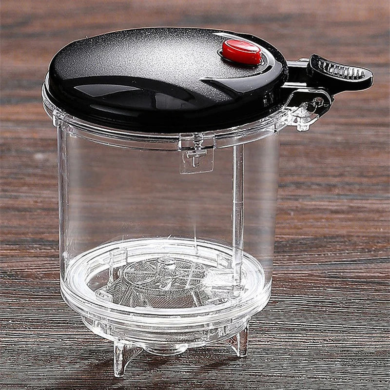 Heat Resistant Glass Teapot with One-Click Filtering, Premium Tea Maker Coffee Pot Home Teaware Set