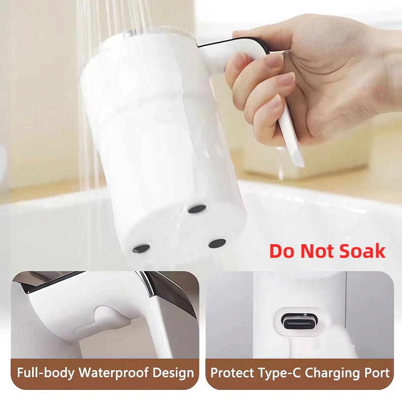 Electric Coffee Self Mixing Mug Rechargeable, Waterproof, BPA-Free Automatic Stirring Cup for Coffee, Tea, and More