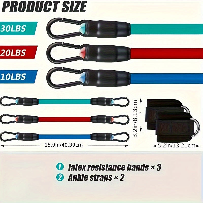 Adjustable Ankle Strap for Cable Machine and Resistance Band Glute Leg Hip Training