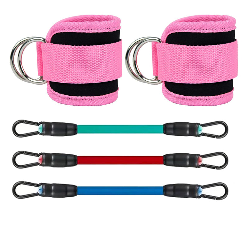 Adjustable Ankle Strap for Cable Machine and Resistance Band Glute Leg Hip Training