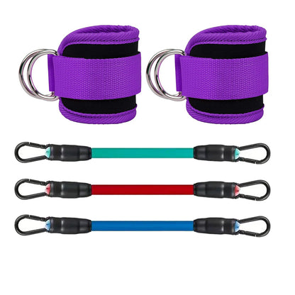 Adjustable Ankle Strap for Cable Machine and Resistance Band Glute Leg Hip Training