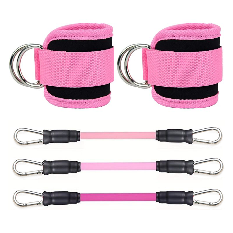 Adjustable Ankle Strap for Cable Machine and Resistance Band Glute Leg Hip Training