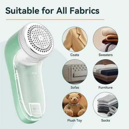 Electric Lint Remover for Clothes, High-Speed Pet Hair Remover Brush, Efficient Cat Hair & Fuzz Shaver for Home Use