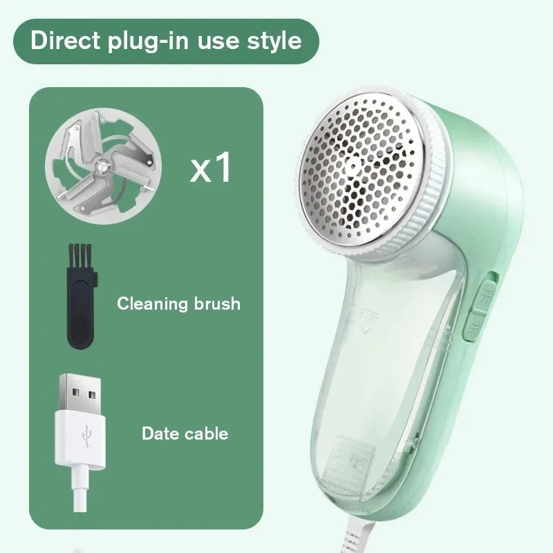 Electric Lint Remover for Clothes, High-Speed Pet Hair Remover Brush, Efficient Cat Hair & Fuzz Shaver for Home Use