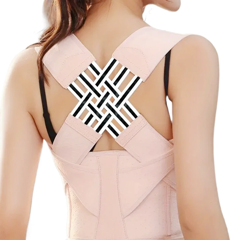 Posture Corrector for Women & Men, Adjustable Shoulder Brace for Upper/Middle Back Pain Relief & Spine Alignment