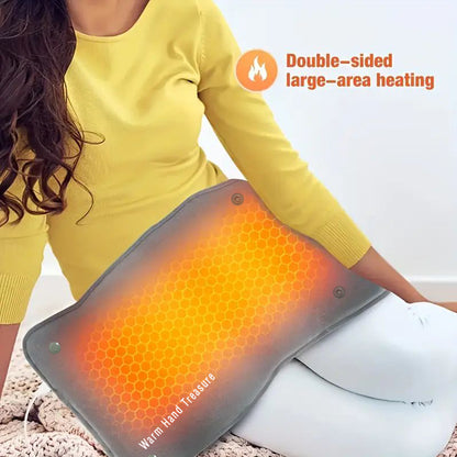 Quick Heating Warming Pad with Adjustable Temperature and USB Power Supply
