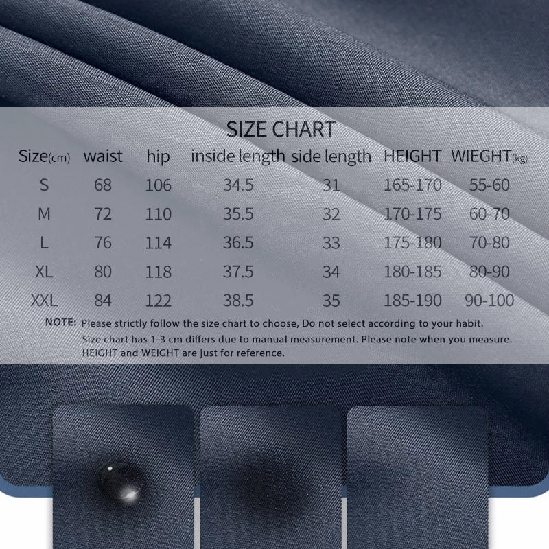 Men Running Shorts Quick-Drying Fitness Shorts Double Layer Workout Pants for Training & Bodybuilding