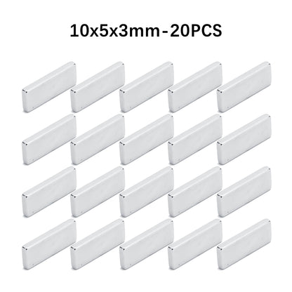 Powerful Square Neodymium Magnets, High-Strength Refrigerator Stickers & DIY Magnets