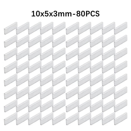 Powerful Square Neodymium Magnets, High-Strength Refrigerator Stickers & DIY Magnets