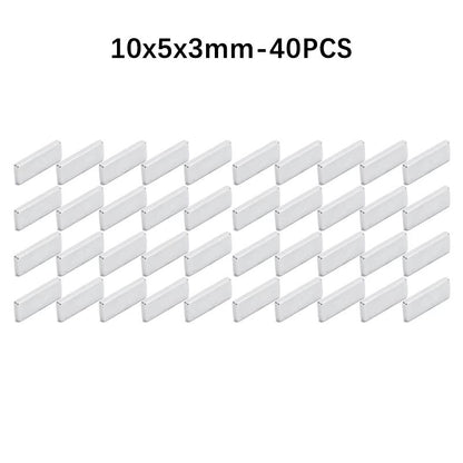 Powerful Square Neodymium Magnets, High-Strength Refrigerator Stickers & DIY Magnets