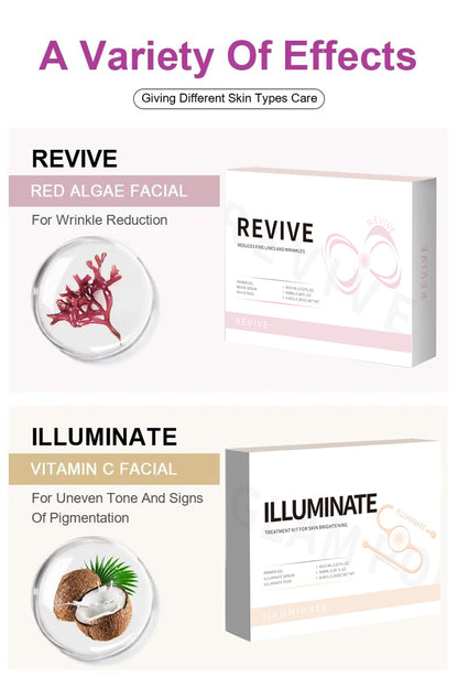 Revive Oxygen Bubble Facial Massage Device, Oxygen Jet Spa Capsule for Rejuvenation & Exfoliation