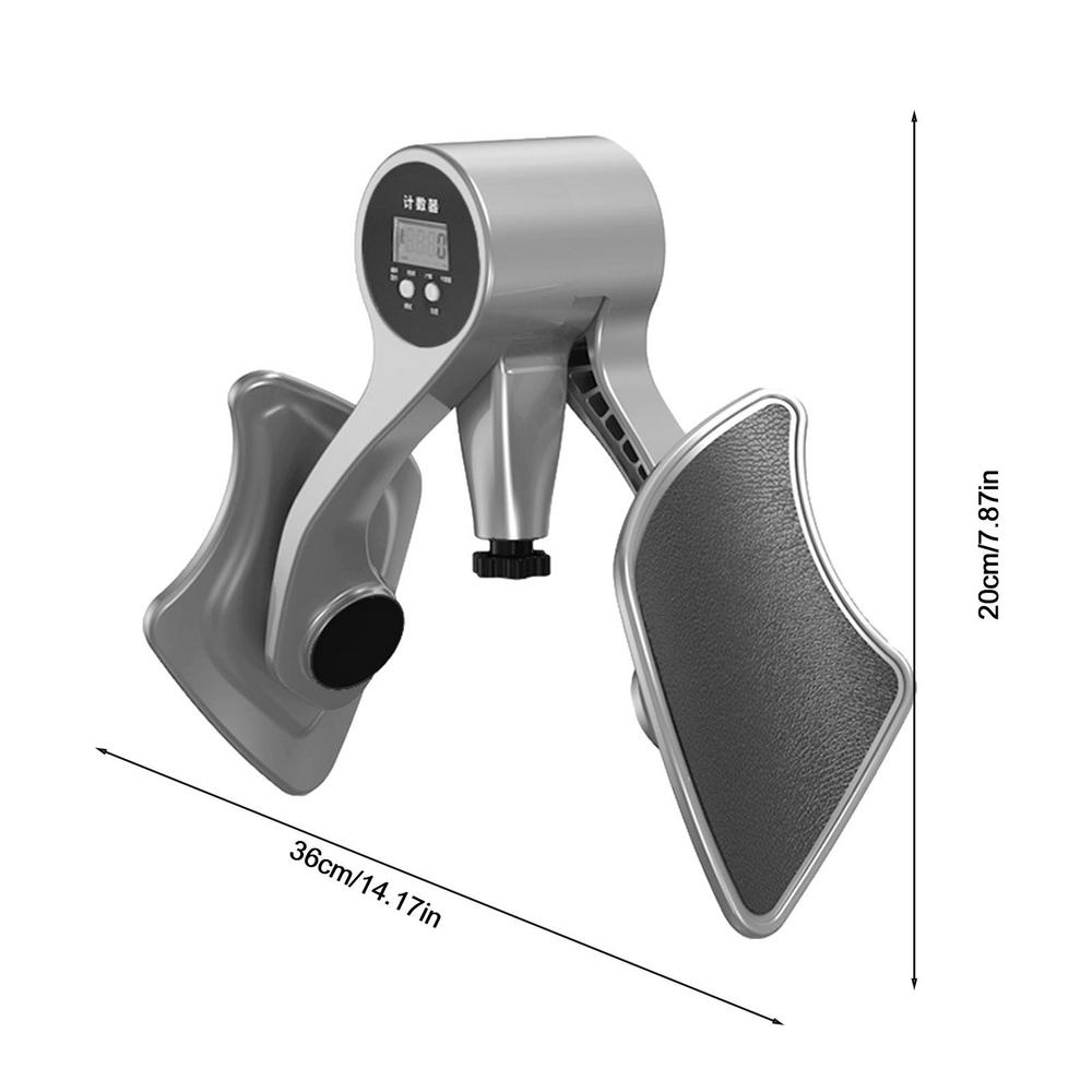 Adjustable Thigh Leg Exercise Equipment, Pelvic Floor Muscle Trainer, 360 Rotating Baffle Hip Trainer
