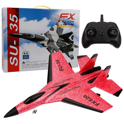RC Plane 2.4G Remote Control Fighter Jet High Speed Flying Toy