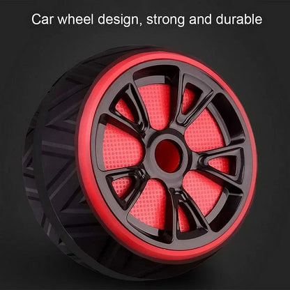 Professional Ab Roller Wheel Heavy Duty Stainless Steel Core Trainer for Home Fitness Workout