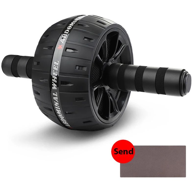 Professional Ab Roller Wheel Heavy Duty Stainless Steel Core Trainer for Home Fitness Workout