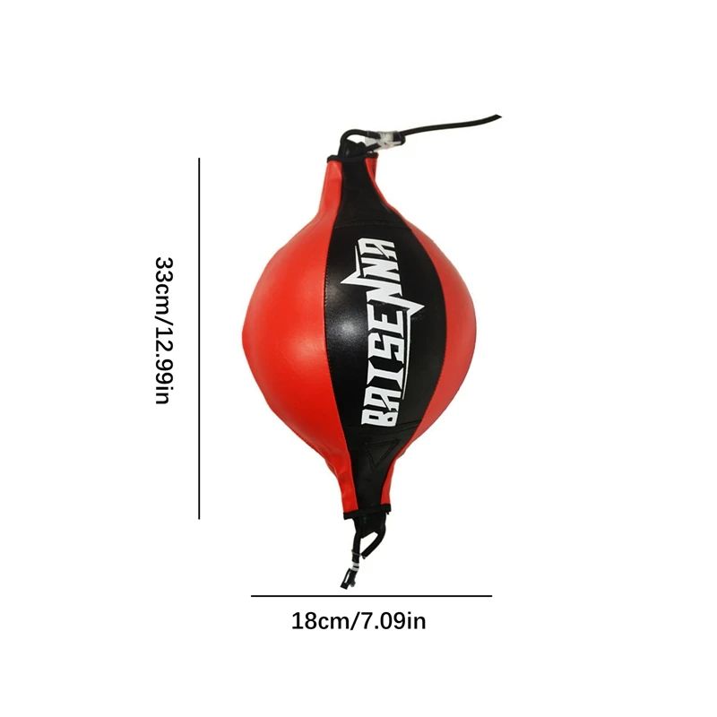 Boxing Speed Ball with Super Elastic Rope, Heavy Duty Punching Ball for Reflex Training, MMA & Cardio Workouts