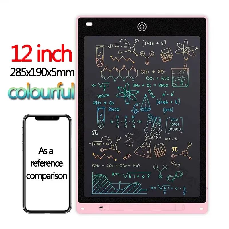 LCD Writing Tablet Drawing Board, Kids Graffiti Sketchpad Toy, Handwriting Blackboard for Creative Play & Learning
