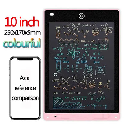 LCD Writing Tablet Drawing Board, Kids Graffiti Sketchpad Toy, Handwriting Blackboard for Creative Play & Learning