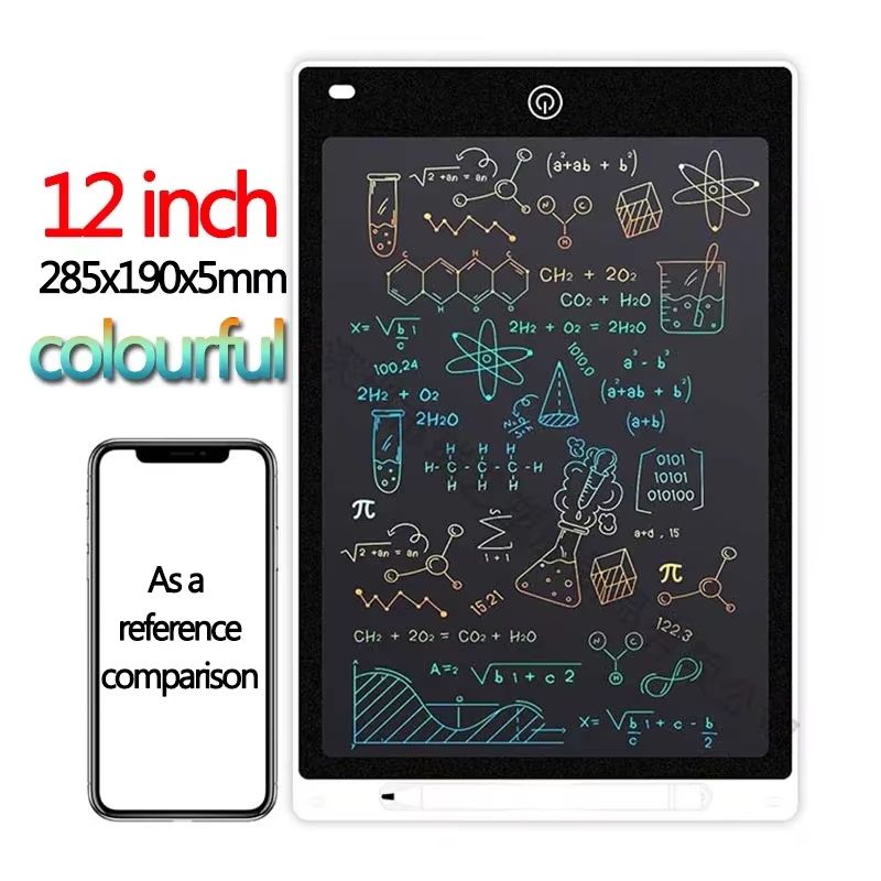 LCD Writing Tablet Drawing Board, Kids Graffiti Sketchpad Toy, Handwriting Blackboard for Creative Play & Learning