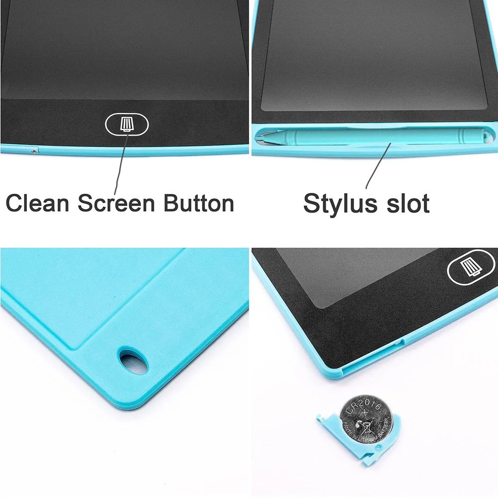 LCD Writing Tablet Drawing Board, Montessori Educational Toy & Magic Blackboard Gift for Kids