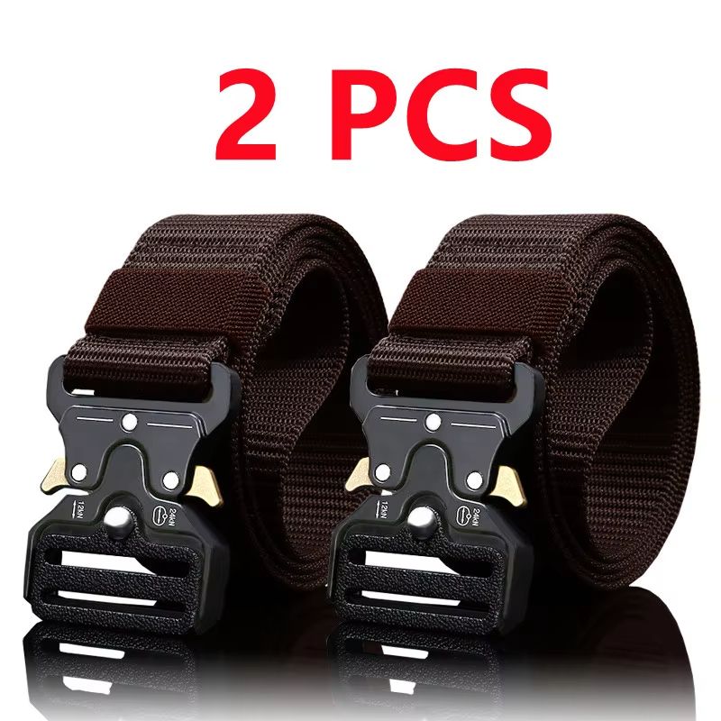 Versatile Tactical Belts, Heavy-Duty & Adjustable Design for Outdoor Hunting & Sports Enthusiasts
