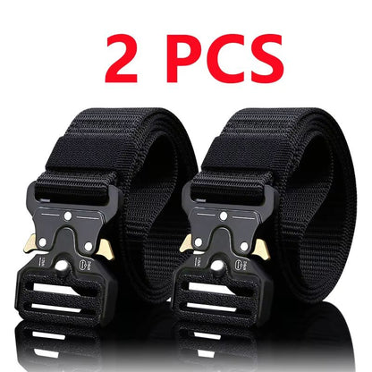 Versatile Tactical Belts, Heavy-Duty & Adjustable Design for Outdoor Hunting & Sports Enthusiasts