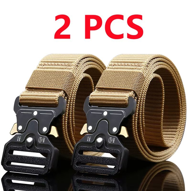 Versatile Tactical Belts, Heavy-Duty & Adjustable Design for Outdoor Hunting & Sports Enthusiasts