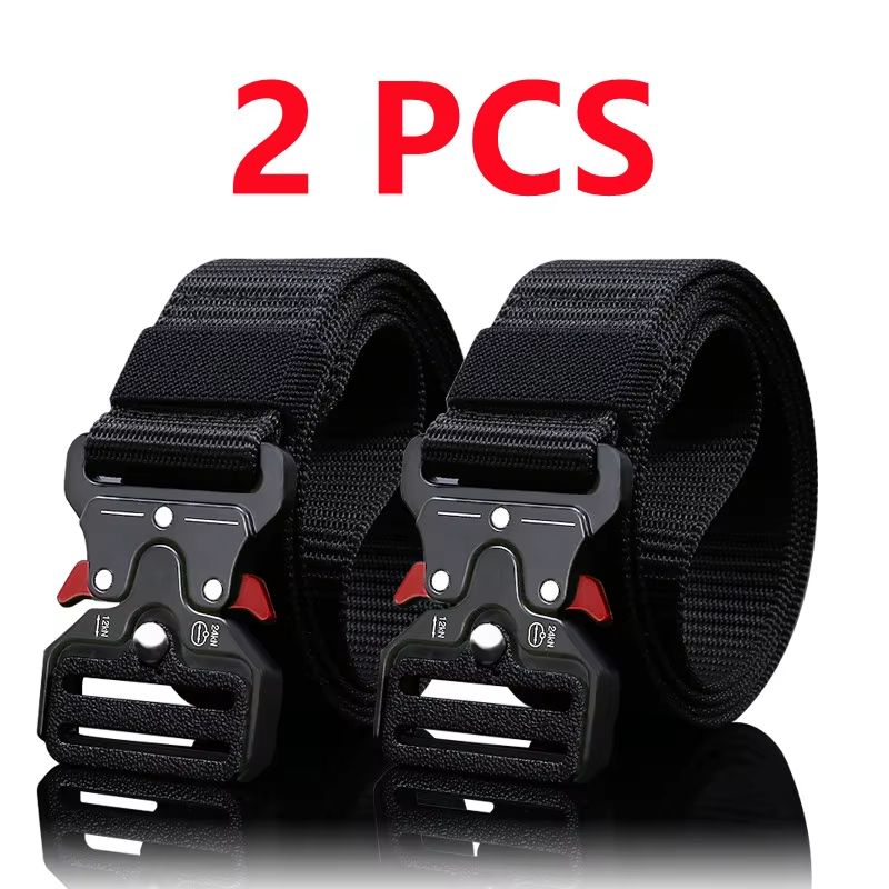 Versatile Tactical Belts, Heavy-Duty & Adjustable Design for Outdoor Hunting & Sports Enthusiasts