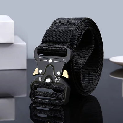 Versatile Tactical Belts, Heavy-Duty & Adjustable Design for Outdoor Hunting & Sports Enthusiasts