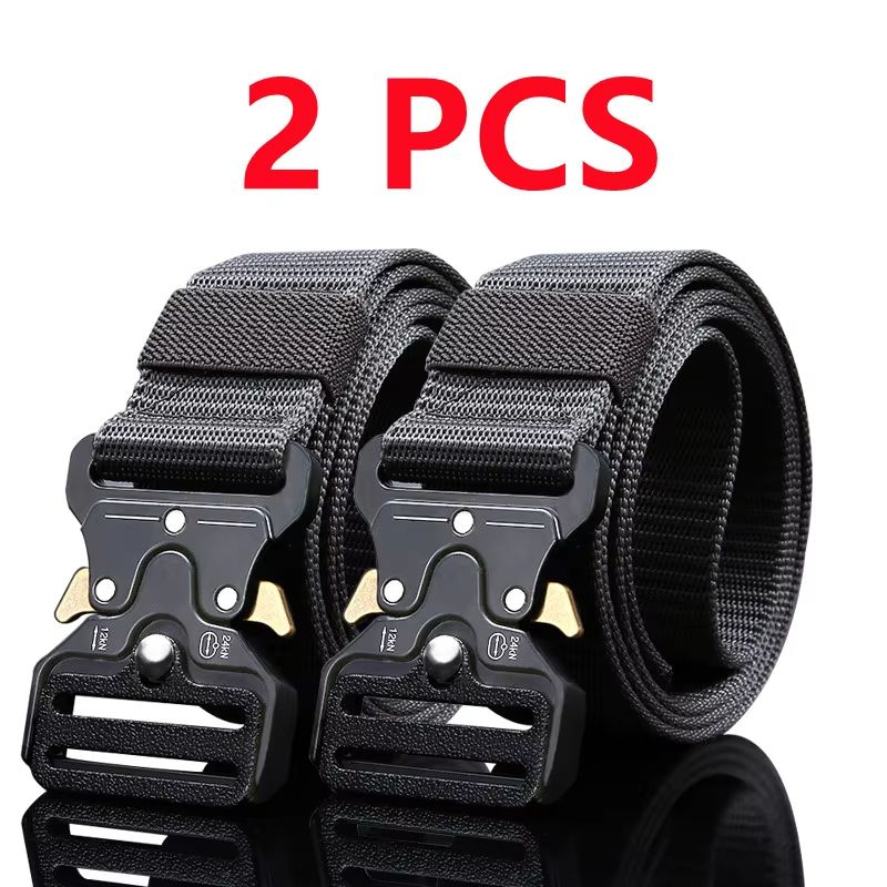 Versatile Tactical Belts, Heavy-Duty & Adjustable Design for Outdoor Hunting & Sports Enthusiasts