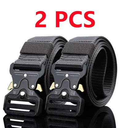 Versatile Tactical Belts, Heavy-Duty & Adjustable Design for Outdoor Hunting & Sports Enthusiasts