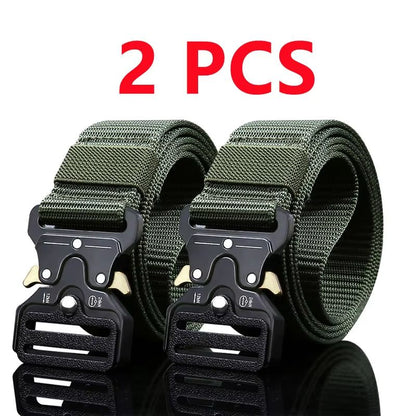 Versatile Tactical Belts, Heavy-Duty & Adjustable Design for Outdoor Hunting & Sports Enthusiasts