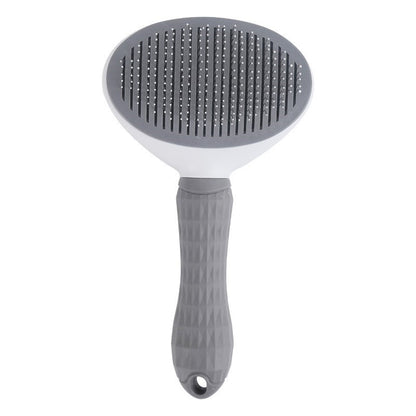 Self-Cleaning Pet Hair Remover Brush, Grooming Tool for Dogs & Cats | Pet Dog Brush & Cat Comb