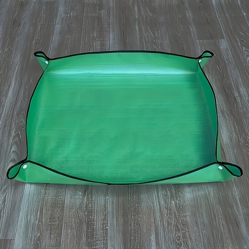 Planting Mat Gardening Potting Pad Foldable Garden Plant Flowers Pot Transplanting Waterproof Mats
